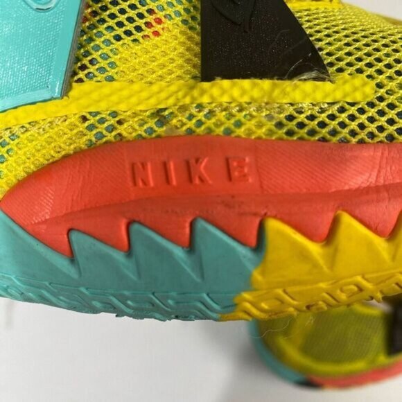 Nike Kyrie 7 \'1 World 1 People\' Yellow Strike CT4080-700 Men\'s 6.5Y Y2K Hip Hop main image 8